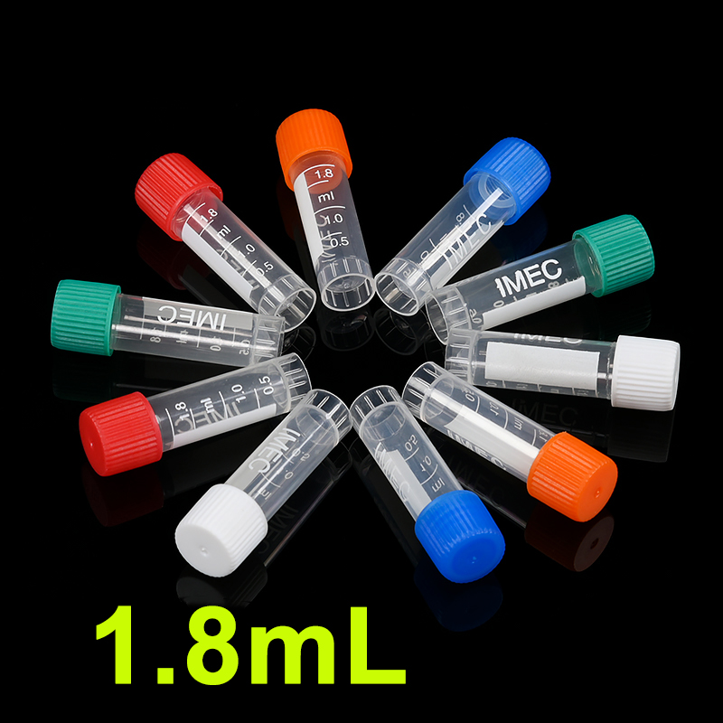 Blood Collection Tube - ネジキャップ付きcryop予約管、実験室用飲料管、pp imec、1.8ml