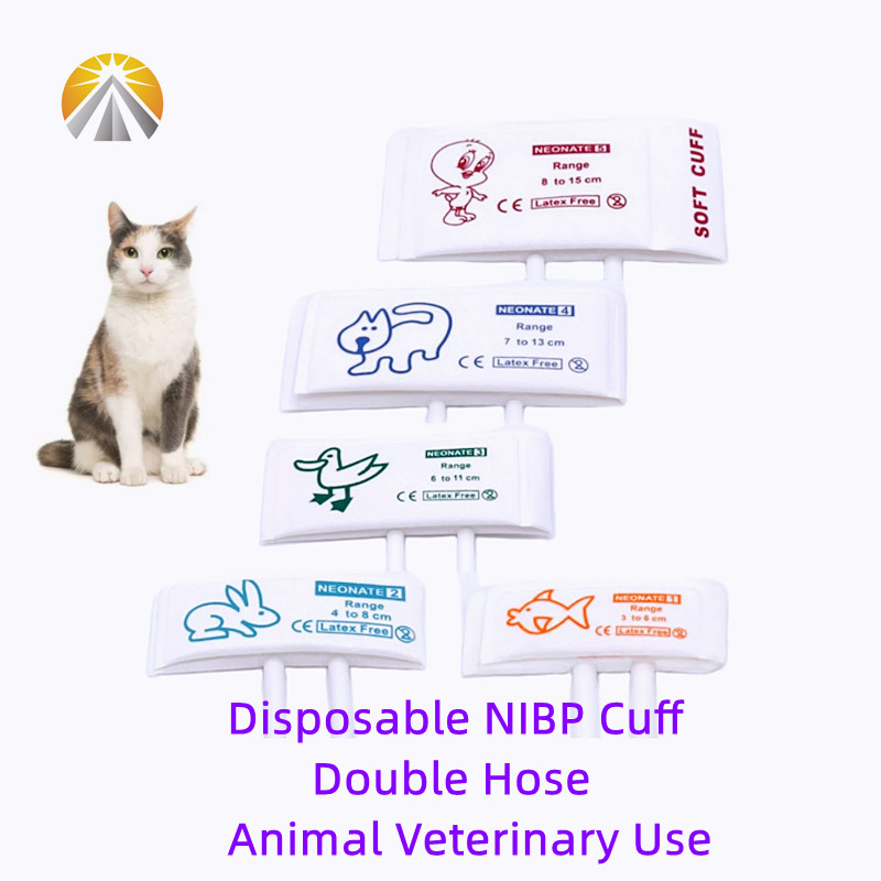 Blood Collection Tube - 使い捨て手錠,2つのチューブ,動物,hdmi,5サイズを備えた空気圧カフ