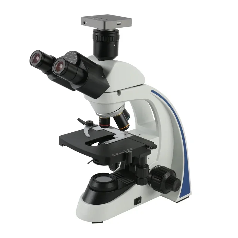 Medical Lab Video - 40X - 1000X 1600X 2000X 研究室プロフェッショナル生物顕微鏡三眼医療顕微鏡