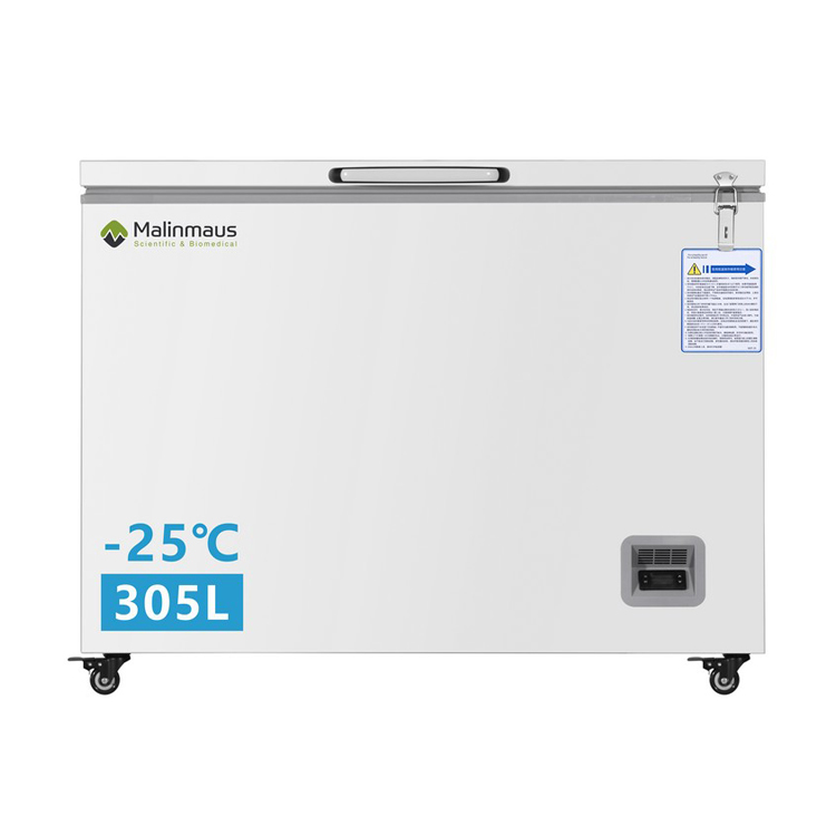 Medical Lab Degree - すべての新しいスマートデバイスに適しています。Malinmaus 305L -25度 25℃ 医療病院用トップオープン型生体医学研究所用ディープチェスト