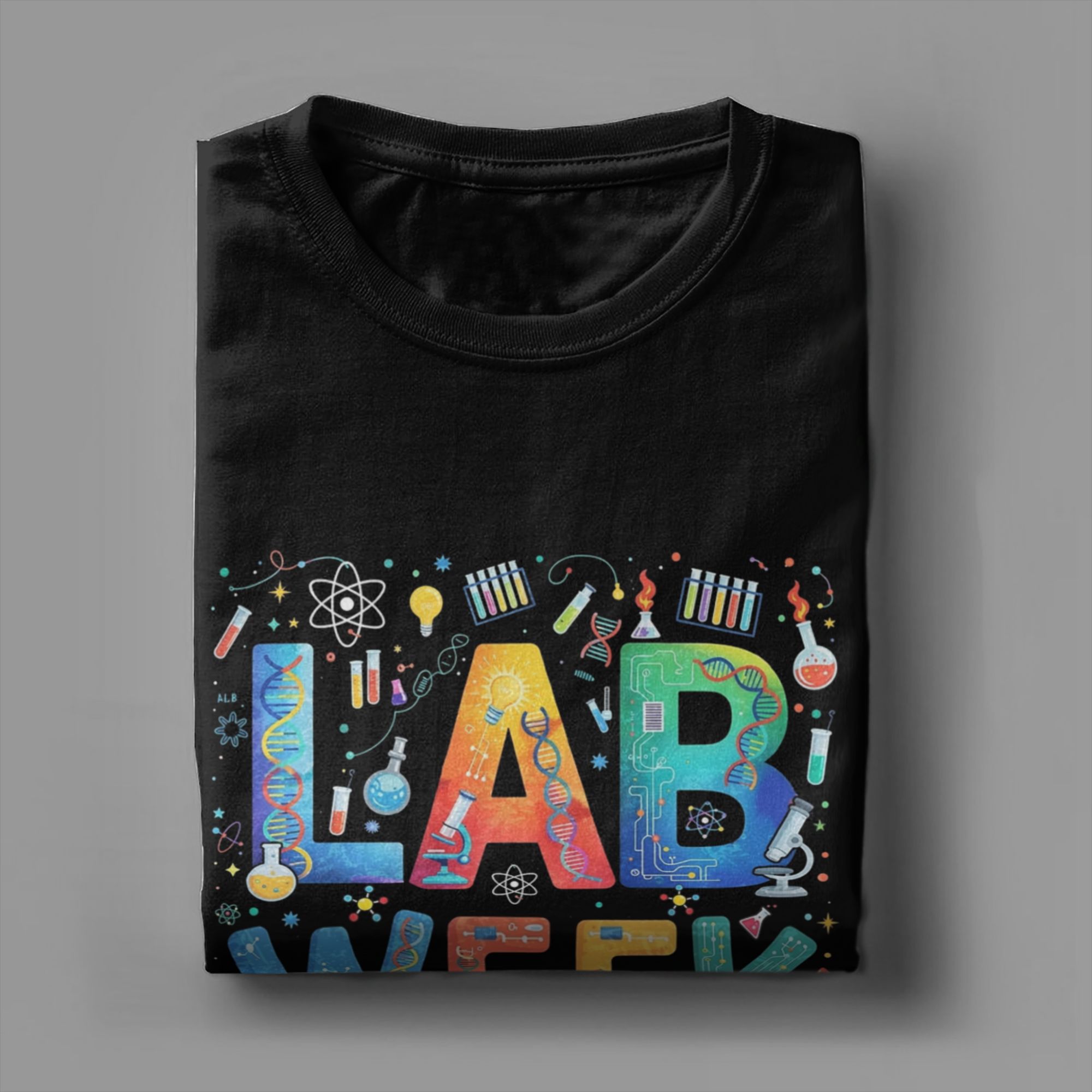 2026 ラボウィーク医療ラボ技術者 Tシャツ男性用綿 10 - Medical Lab Week 2026 のレビューと価格