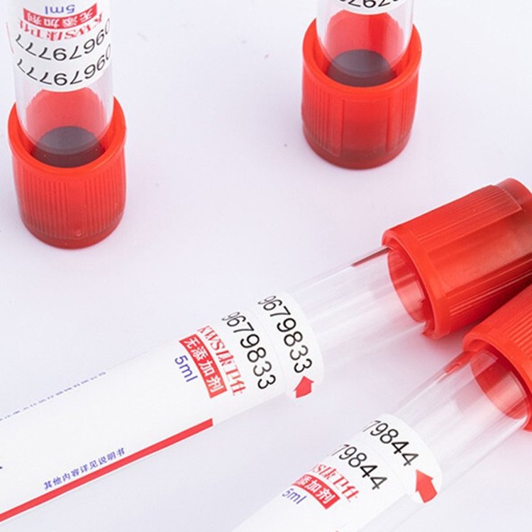 無添加赤色真空採血チューブ100本入り、臨床血清検査用PET - Blood Collection Tube のレビューと価格
