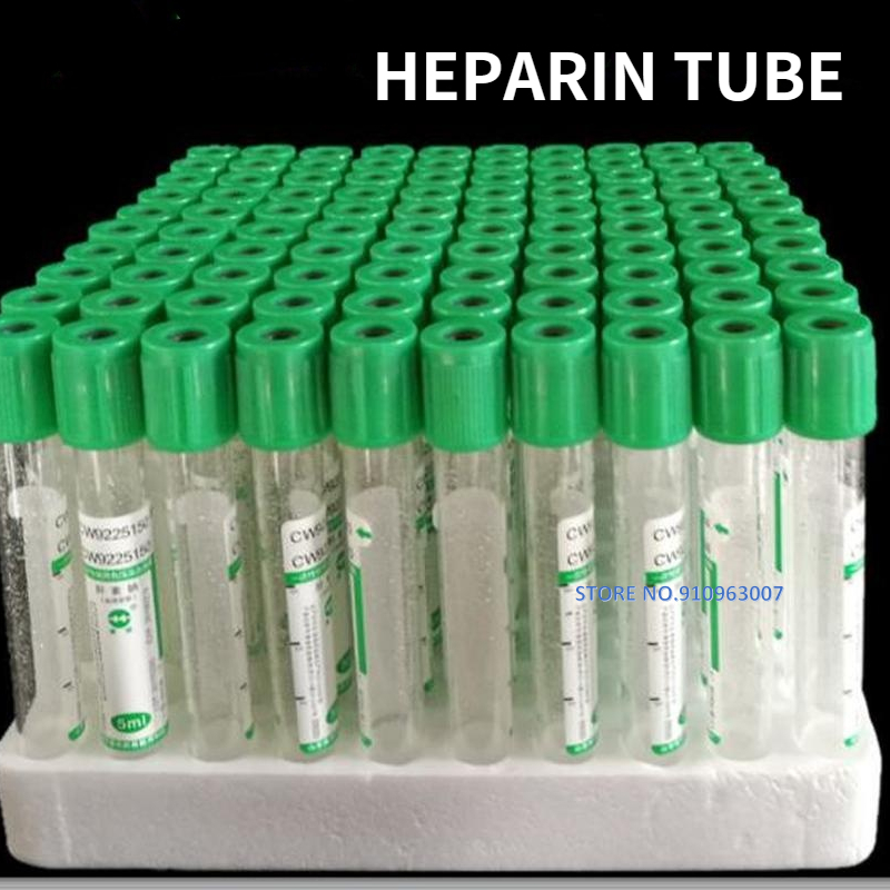 100/pcack 使い捨て滅菌真空採血管 EDTA ヘパリ - Blood Collection Tube のレビューと価格