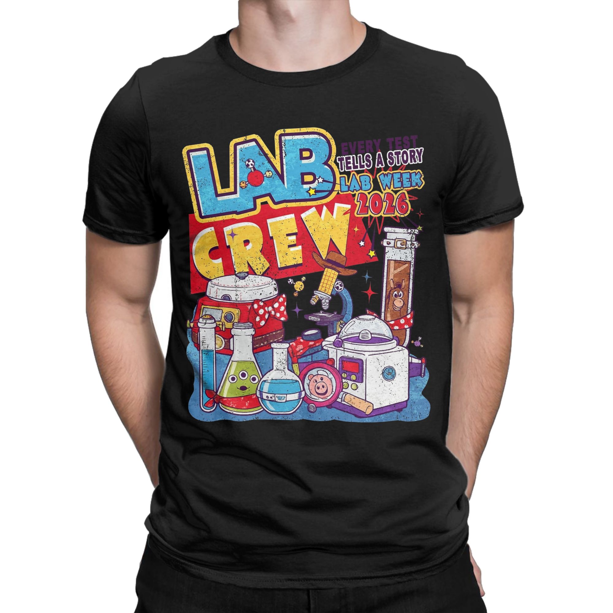 2026 ラボウィーク医療ラボ技術者 Tシャツ男性用ノベルテ - Medical Lab Week 2026 のレビューと価格