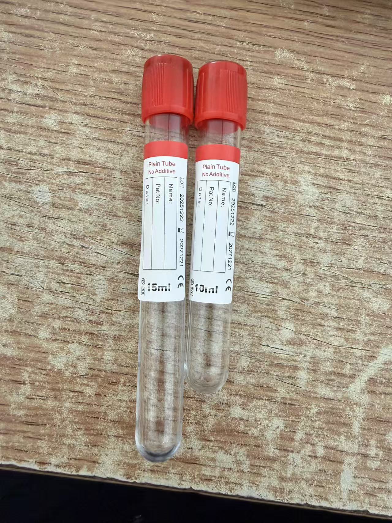 100 個 5 ミリリットル/10 ミリリットル使い捨て無添 - Blood Collection Tube のレビューと価格