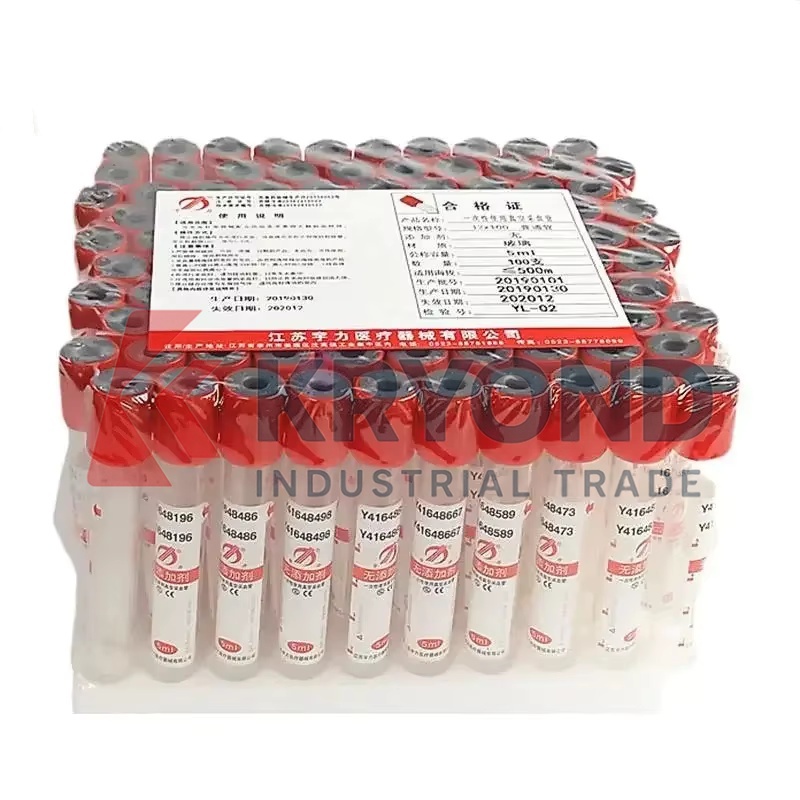 100 個獣医用真空採血チューブ添加物なし 3/5/10 ミ - Blood Collection Tube のレビューと価格