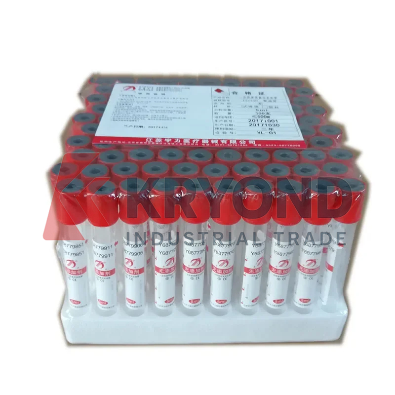 100 個獣医用真空採血チューブ添加物なし 3/5/10 ミ - Blood Collection Tube のレビューと価格