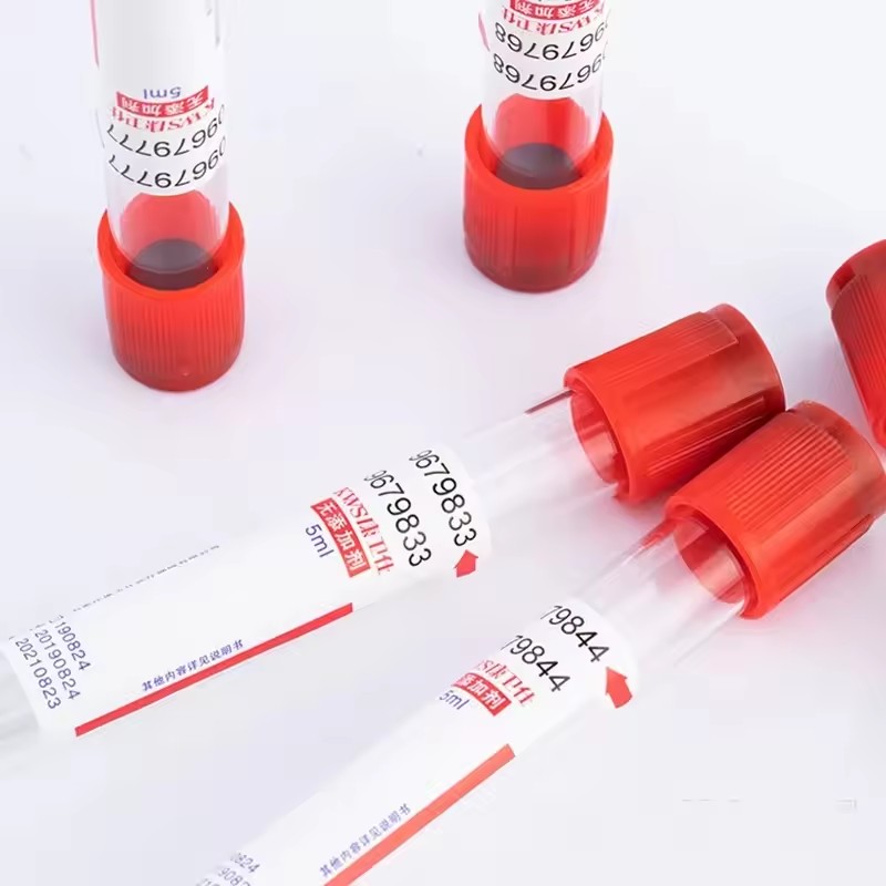 100 個使い捨てガラス血液採取真空管負圧蓋付き試験管カバー - Blood Collection Tube のレビューと価格