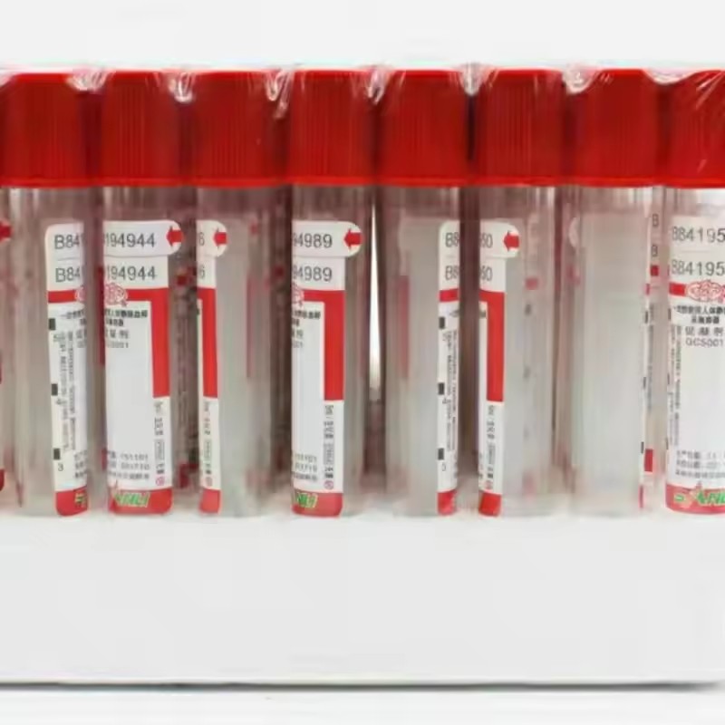 100 個使い捨てガラス血液採取真空管負圧蓋付き試験管カバー - Blood Collection Tube のレビューと価格